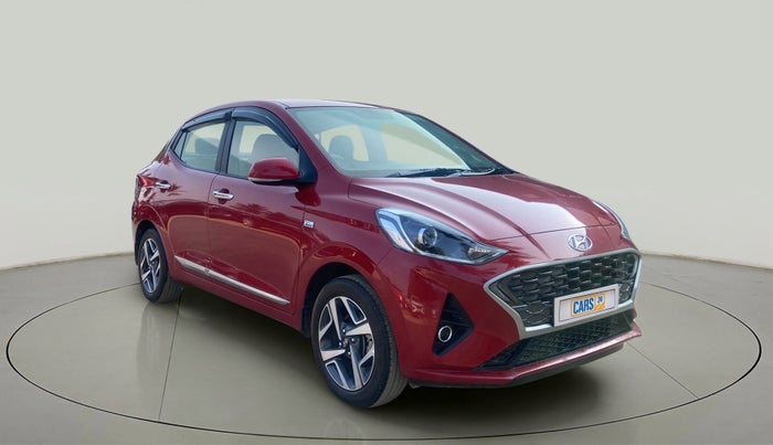 2020 Hyundai AURA SX PLUS 1.2 AMT, Petrol, Automatic, 22,247 km, Right Front Diagonal