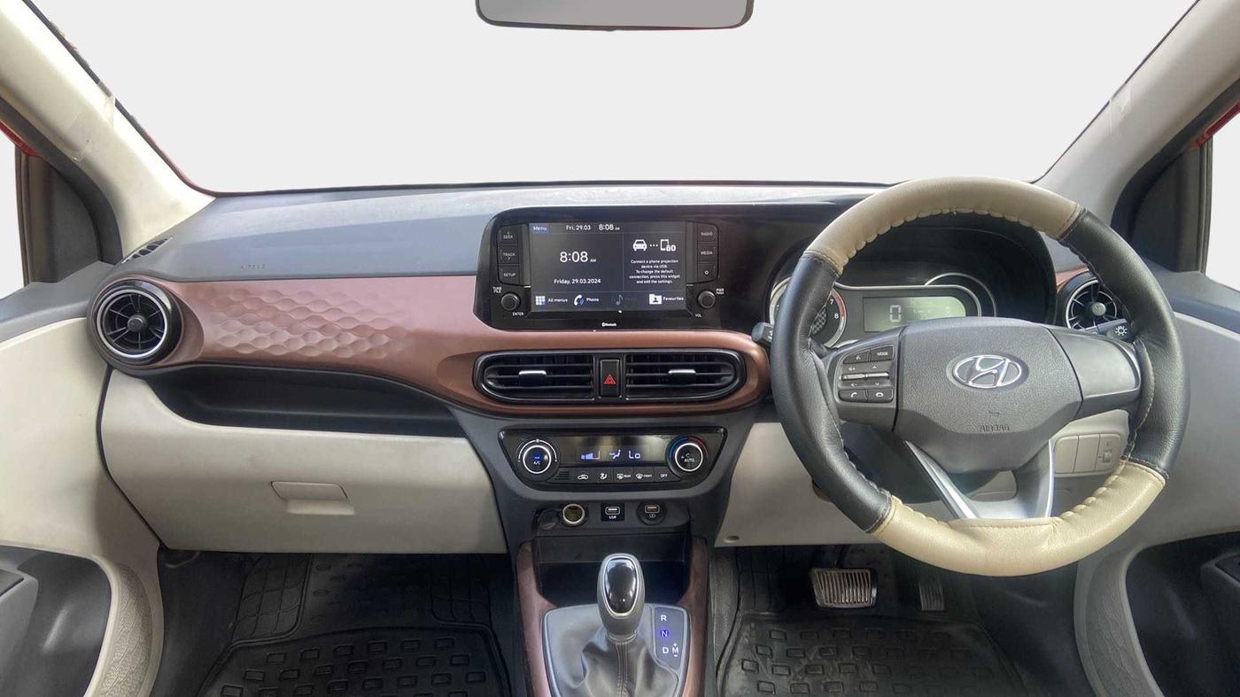 2020 Hyundai AURA SX PLUS 1.2 AMT, Petrol, Automatic, 22,247 km, Dashboard