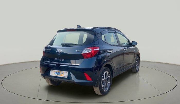 2021 Hyundai GRAND I10 NIOS ASTA AMT 1.2 KAPPA VTVT, Petrol, Automatic, 8,190 km, Right Back Diagonal