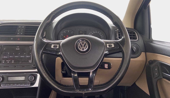 2018 Volkswagen Ameo HIGHLINE PLUS 1.0L 16 ALLOY, Petrol, Manual, 44,284 km, Steering Wheel Close Up