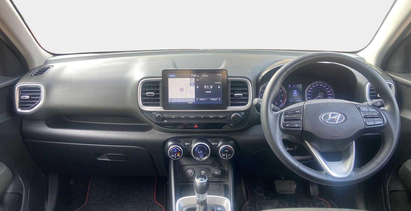 2020 Hyundai VENUE SX PLUS 1.0 TURBO DCT, Petrol, Automatic, 22,906 km, Dashboard