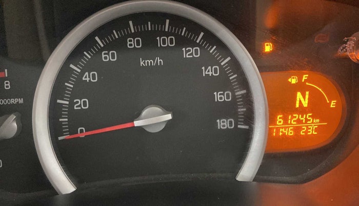 2016 Maruti Celerio ZXI AMT, Petrol, Automatic, 61,302 km, Odometer Image