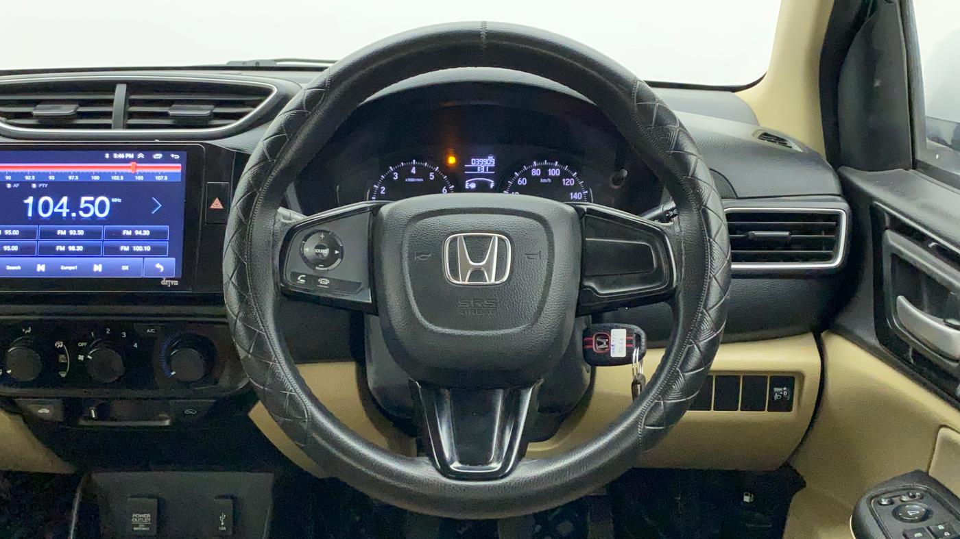 2019 Honda Amaze 1.2L I-VTEC S, Petrol, Manual, 40,305 km, Steering Wheel Close Up