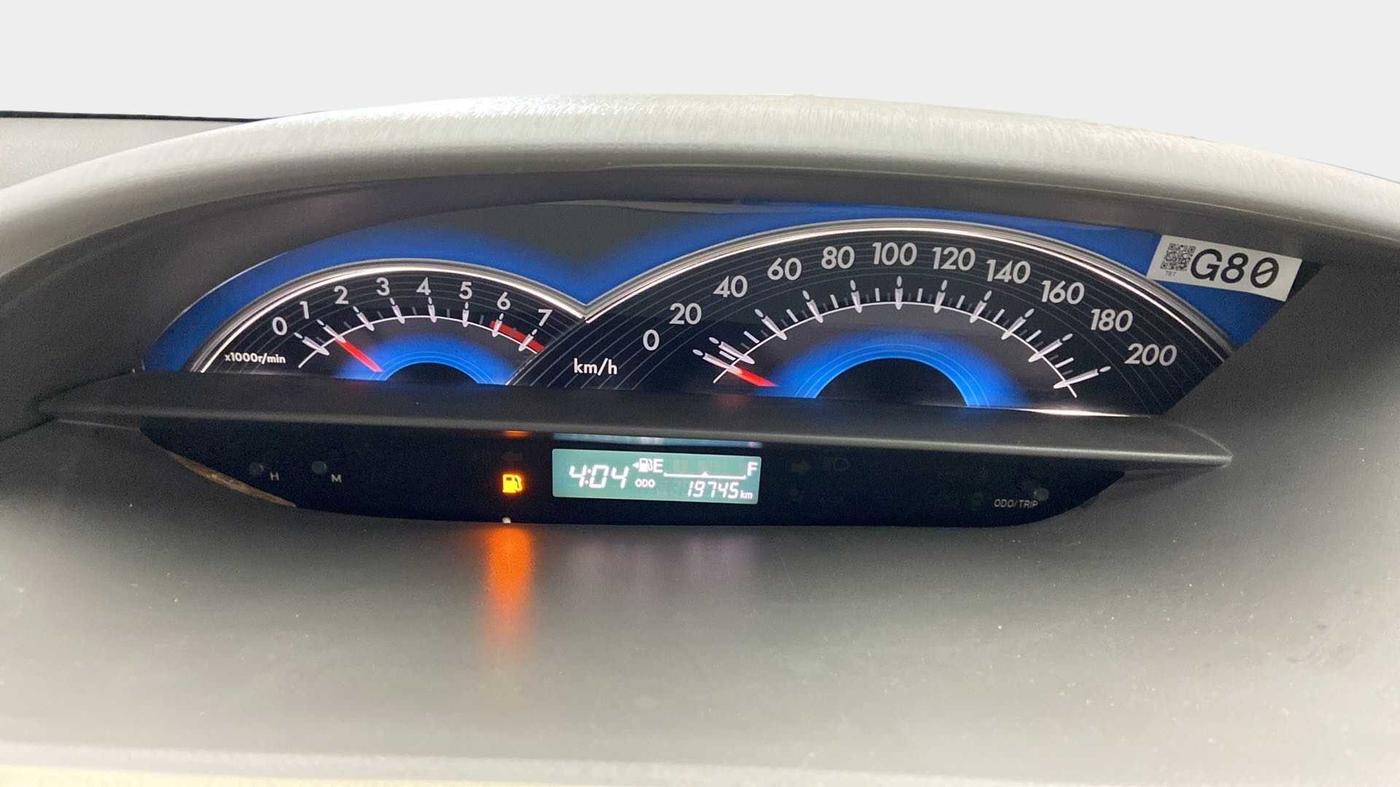 2016 Toyota Etios Liva G, Petrol, Manual, 20,036 km, Odometer Image