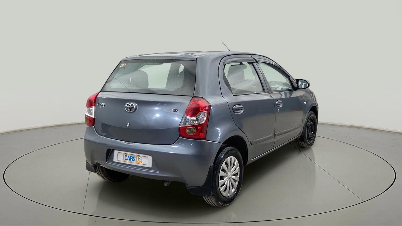2016 Toyota Etios Liva G, Petrol, Manual, 20,036 km, Right Back Diagonal