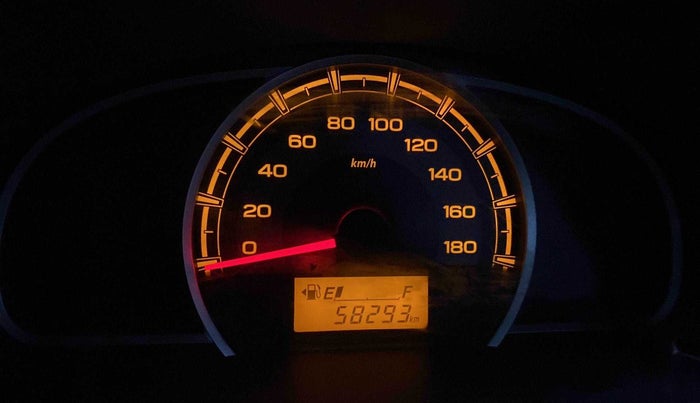 2013 Maruti Alto 800 LXI, Petrol, Manual, 58,280 km, Odometer Image