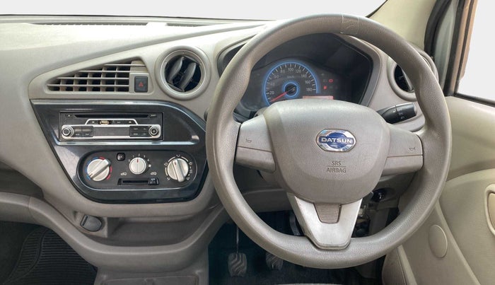 2017 Datsun Redi Go S, Petrol, Manual, 57,201 km, Steering Wheel Close Up