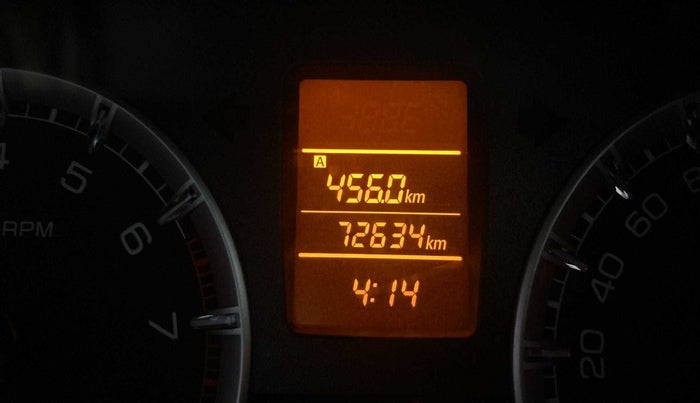 2014 Maruti Swift Dzire VXI, Petrol, Manual, 72,617 km, Odometer Image