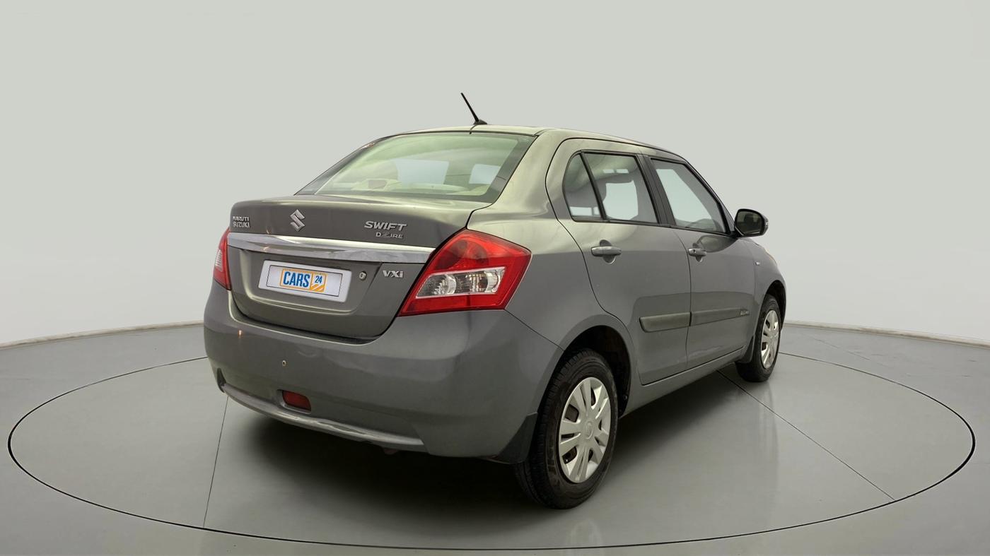 2014 Maruti Swift Dzire VXI, Petrol, Manual, 72,617 km, Right Back Diagonal