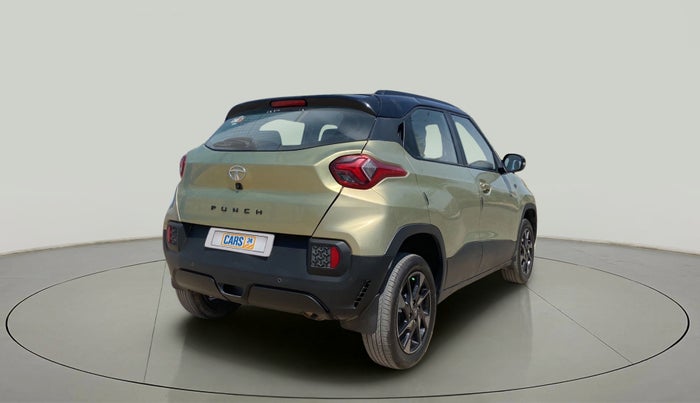 2022 Tata PUNCH CREATIVE 1.2 MT KAZIRANGA EDITION , Petrol, Manual, 34,654 km, Right Back Diagonal