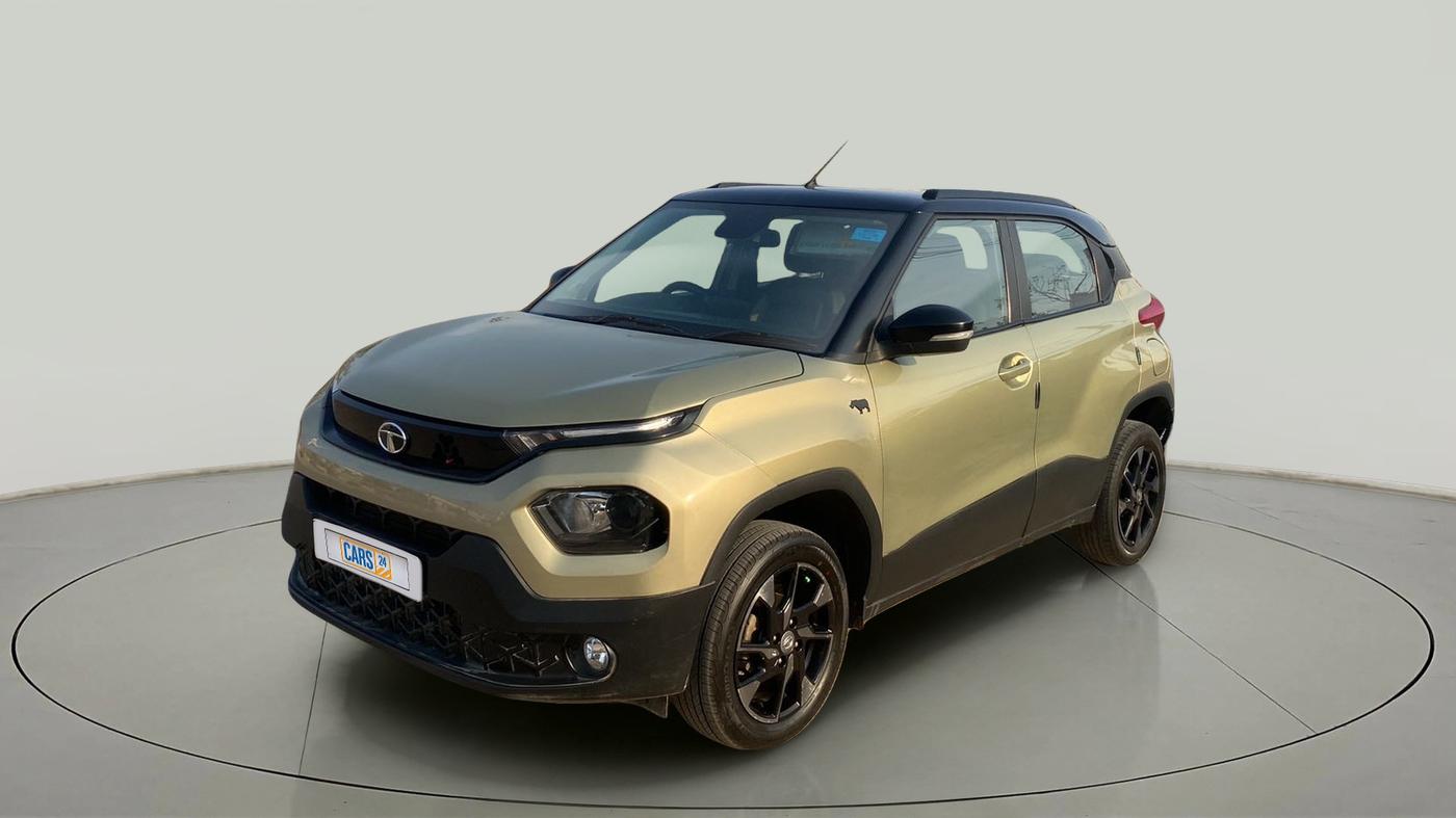 2022 Tata PUNCH CREATIVE 1.2 MT KAZIRANGA EDITION , Petrol, Manual, 34,654 km, Left Front Diagonal