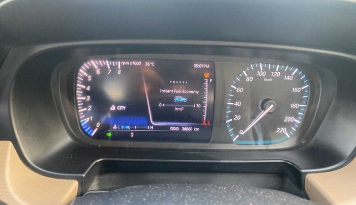 2022 Tata PUNCH CREATIVE 1.2 MT KAZIRANGA EDITION , Petrol, Manual, 34,654 km, Odometer Image