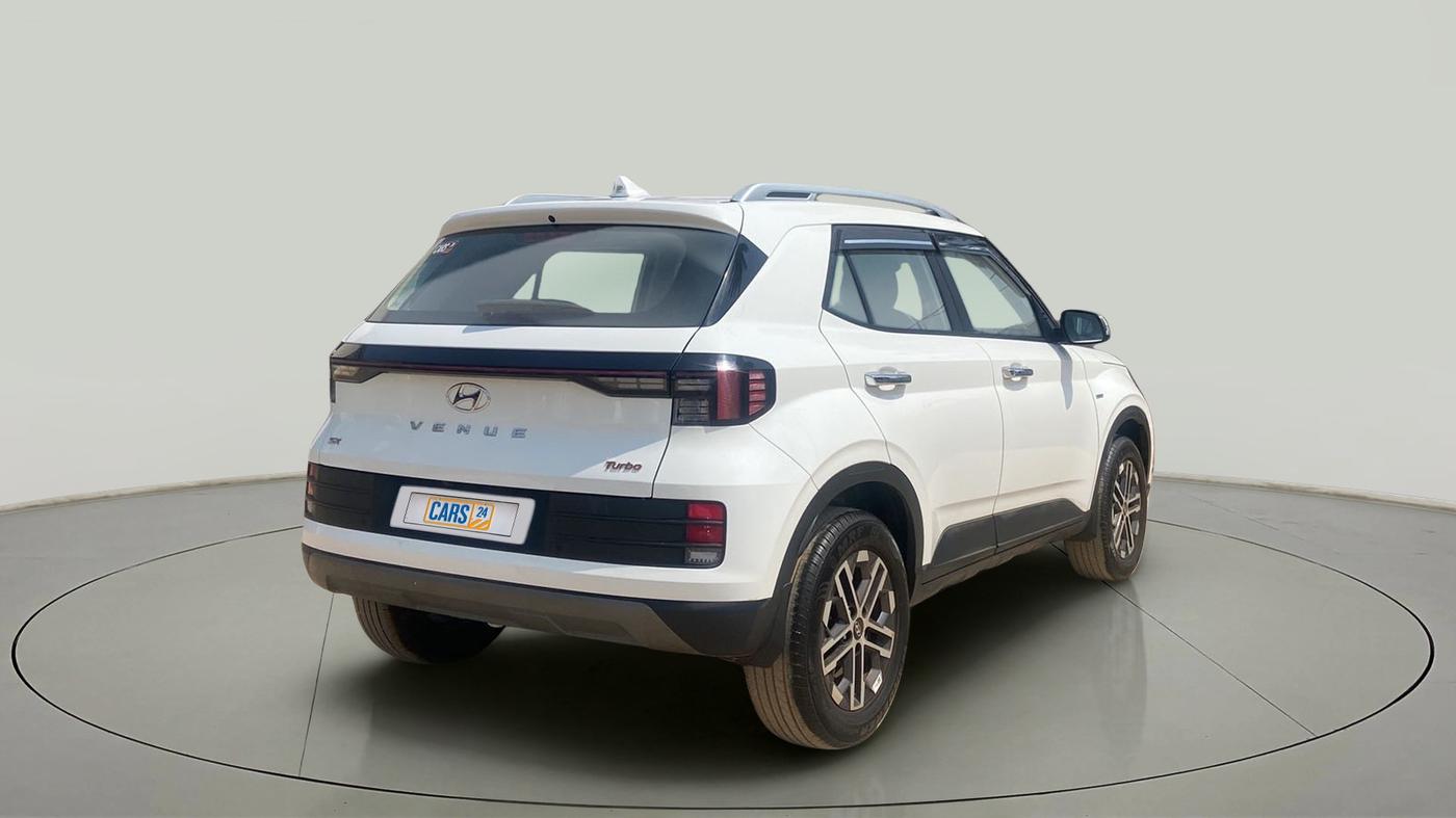 2023 Hyundai VENUE SX 1.0 (O) TURBO IMT, Petrol, Manual, 6,278 km, Right Back Diagonal