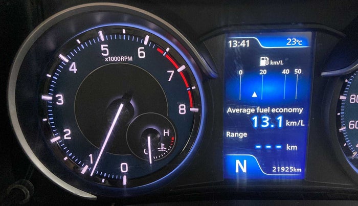 2022 Maruti Ertiga ZXI+ AT SHVS, Petrol, Automatic, 21,894 km, Odometer Image