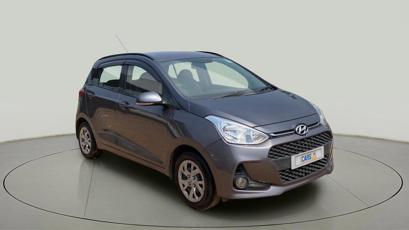 2017 Hyundai Grand i10 SPORTZ (O) 1.2 KAPPA VTVT, Petrol, Manual, 19,137 km, SRP