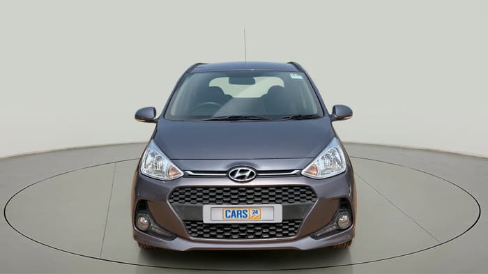2017 Hyundai Grand i10 SPORTZ (O) 1.2 KAPPA VTVT, Petrol, Manual, 19,137 km, Front