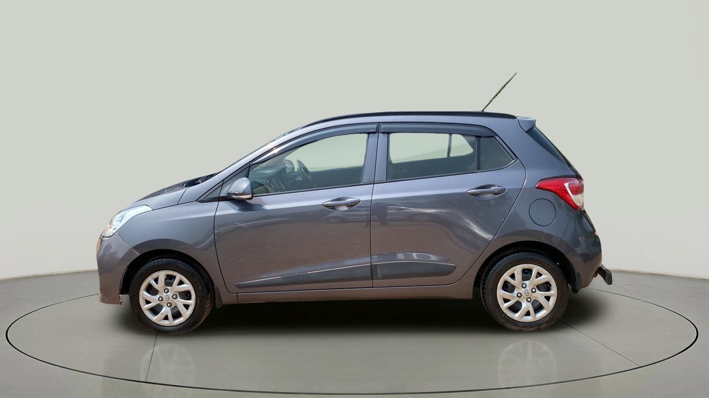 2017 Hyundai Grand i10 SPORTZ (O) 1.2 KAPPA VTVT, Petrol, Manual, 19,137 km, Left Side