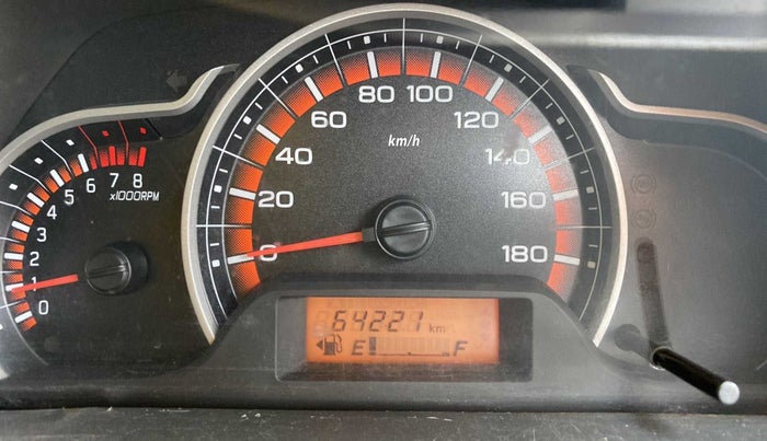 2016 Maruti Alto K10 VXI, Petrol, Manual, 64,187 km, Odometer Image