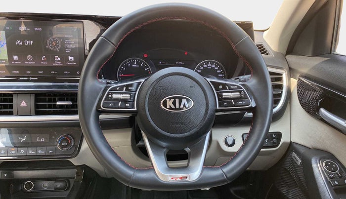 2020 KIA SELTOS GTX PLUS 1.4 PETROL, Petrol, Manual, 28,589 km, Steering Wheel Close Up
