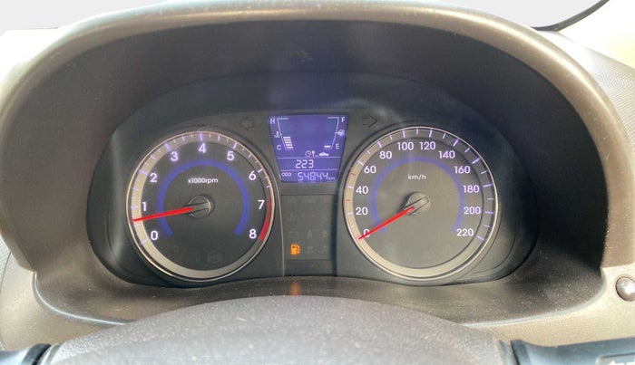 2016 Hyundai Verna FLUIDIC 4S 1.6 VTVT SX, Petrol, Manual, 54,877 km, Odometer Image
