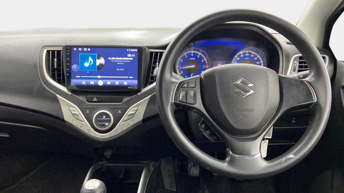2016 Maruti Baleno DELTA PETROL 1.2, Petrol, Manual, 59,239 km, Steering Wheel Close Up