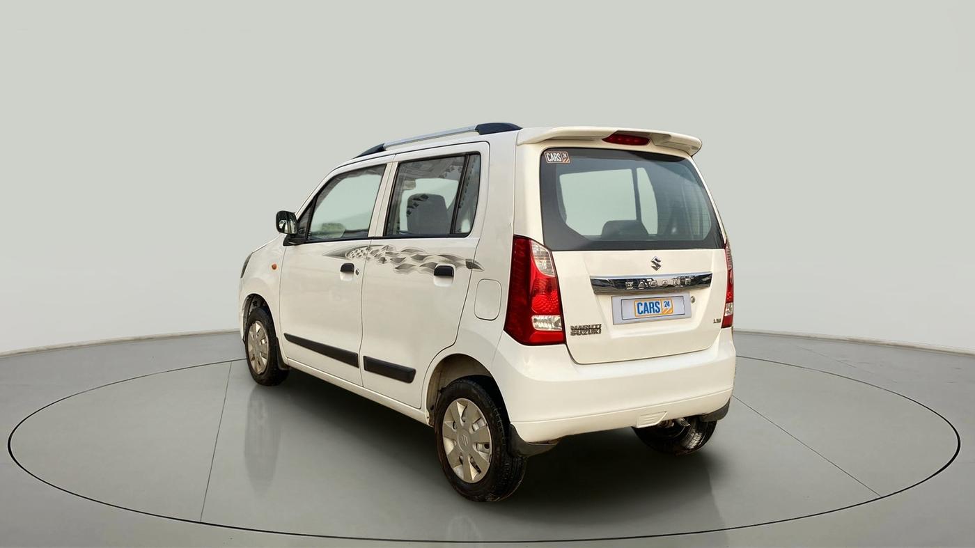 2013 Maruti Wagon R 1.0 LXI, Petrol, Manual, 37,301 km, Left Back Diagonal