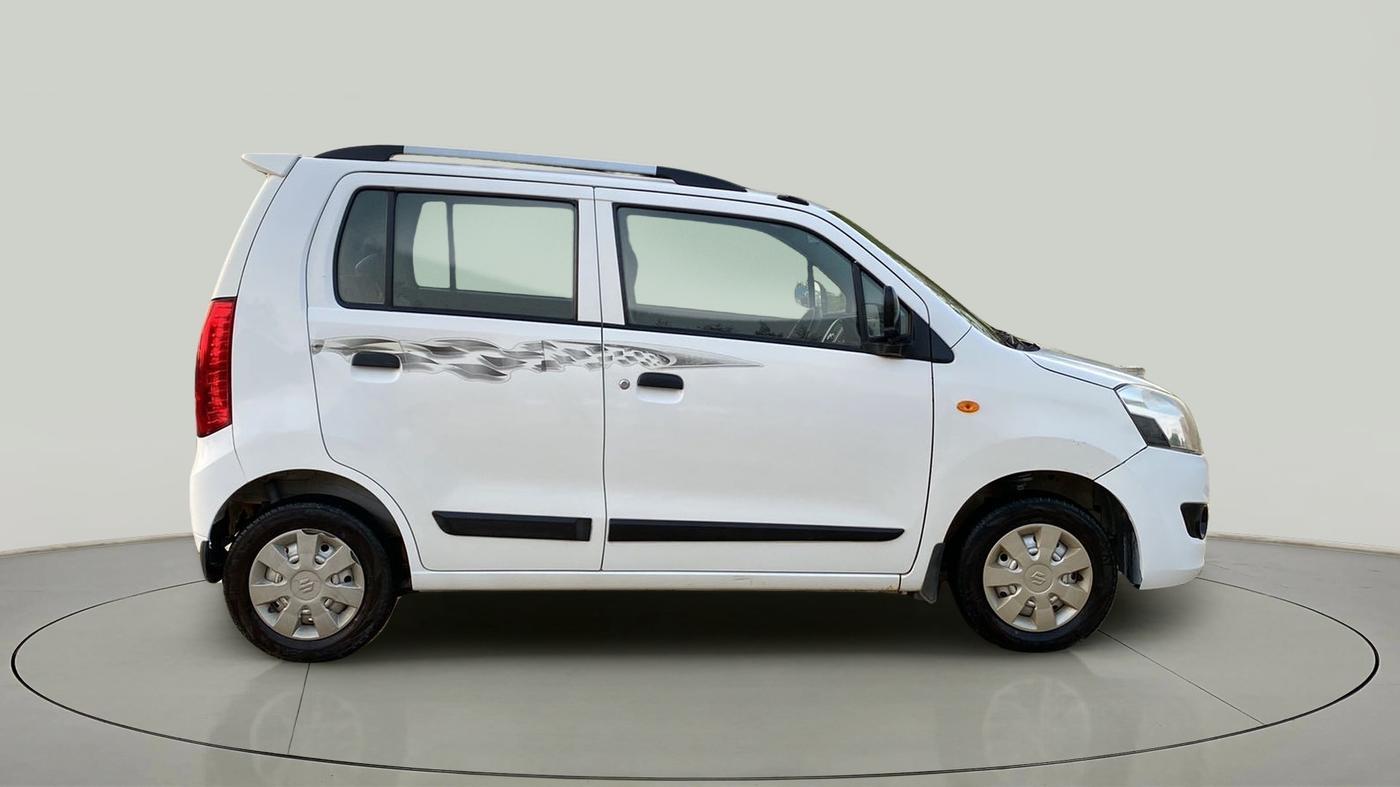 2013 Maruti Wagon R 1.0 LXI, Petrol, Manual, 37,301 km, Right Side View
