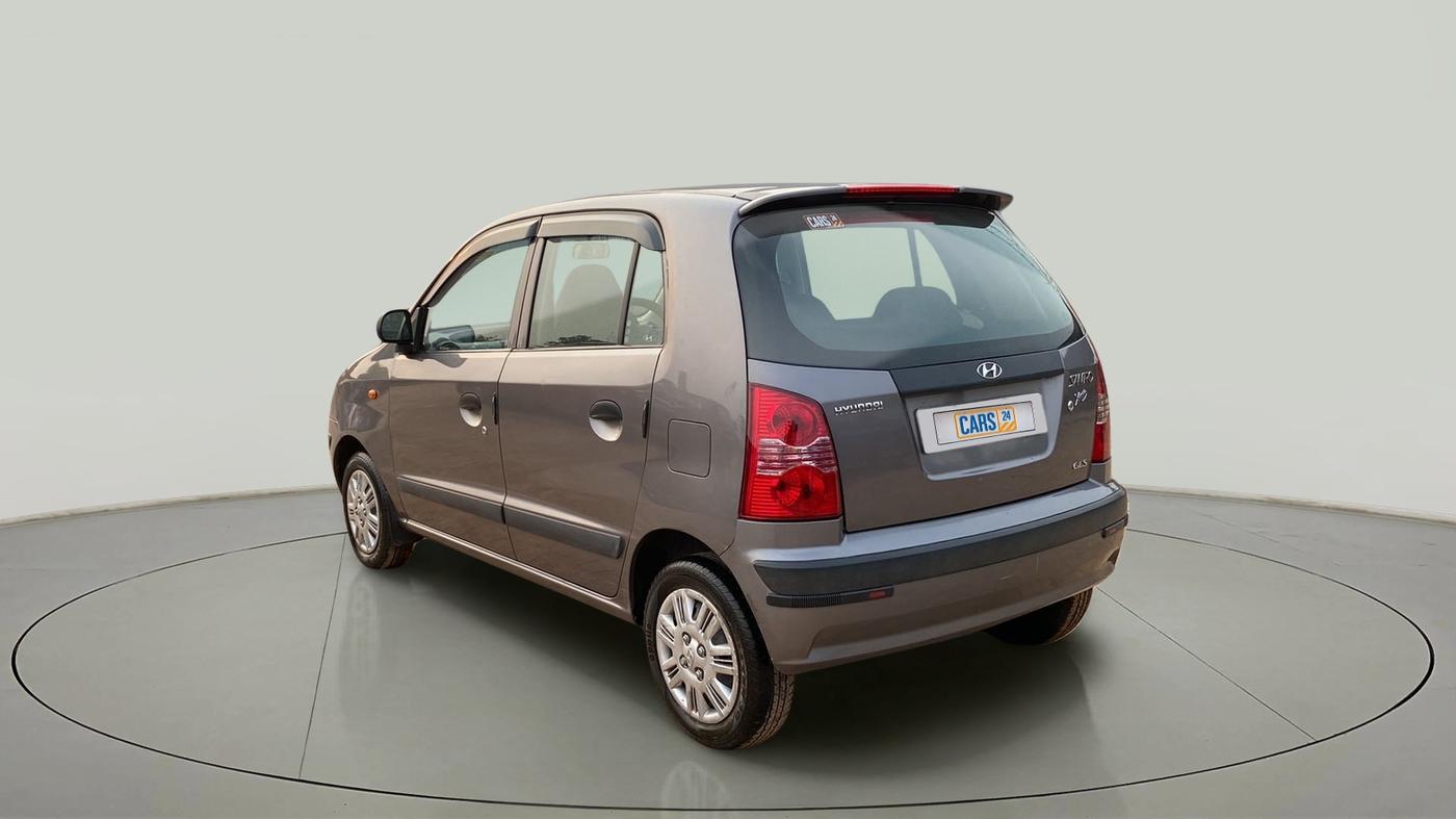 2012 Hyundai Santro Xing GLS, Petrol, Manual, 93,815 km, Left Back Diagonal