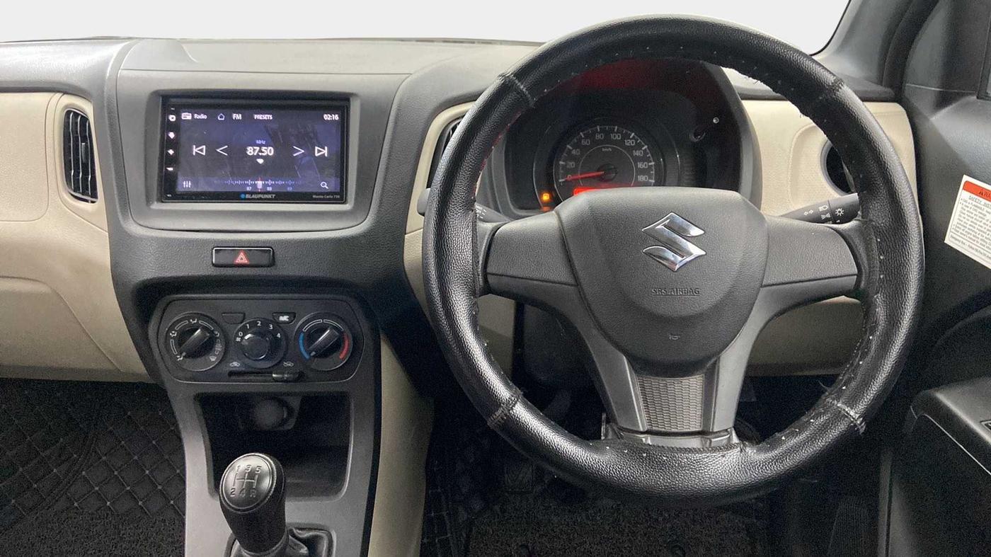2019 Maruti New Wagon-R LXI CNG (O) 1.0, CNG, Manual, 37,133 km, Steering Wheel Close Up