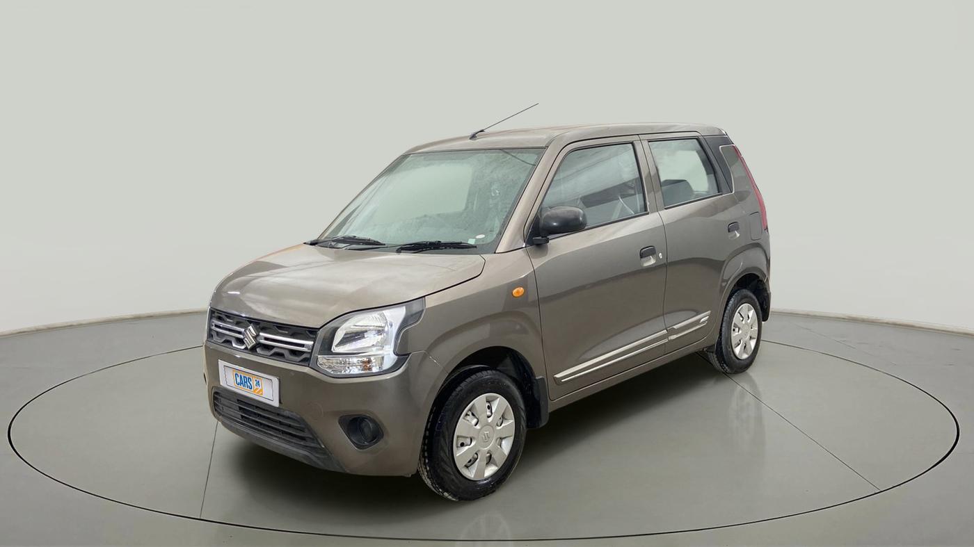 2019 Maruti New Wagon-R LXI CNG (O) 1.0, CNG, Manual, 37,133 km, Left Front Diagonal