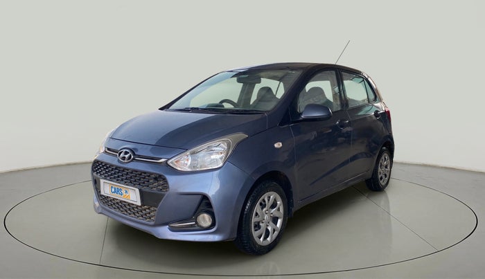 2017 Hyundai Grand i10 SPORTZ 1.2 KAPPA VTVT, Petrol, Manual, 22,702 km, Left Front Diagonal