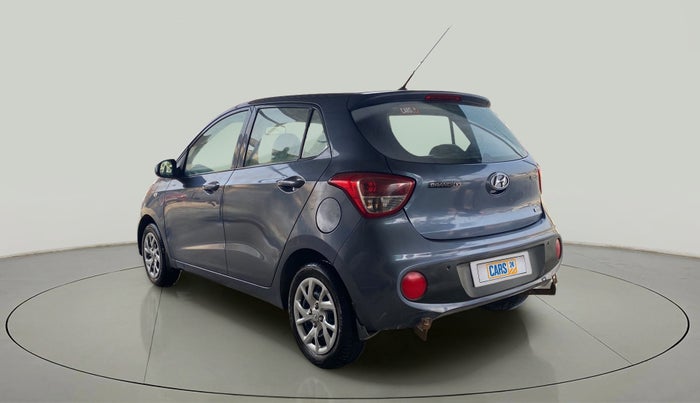 2017 Hyundai Grand i10 SPORTZ 1.2 KAPPA VTVT, Petrol, Manual, 22,702 km, Left Back Diagonal