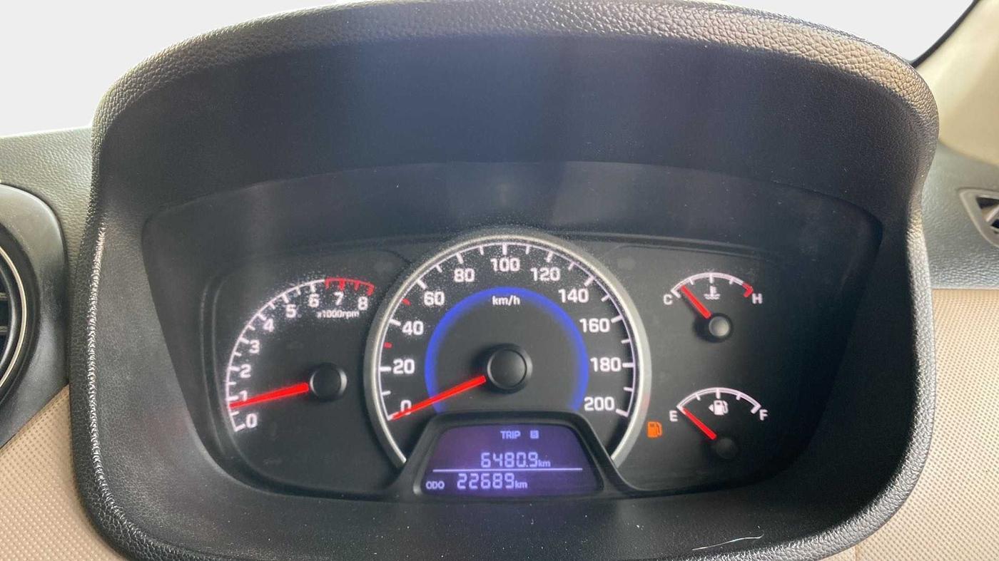 2017 Hyundai Grand i10 SPORTZ 1.2 KAPPA VTVT, Petrol, Manual, 22,702 km, Odometer Image