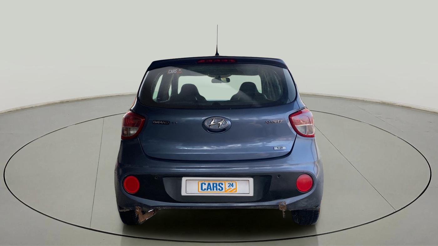 2017 Hyundai Grand i10 SPORTZ 1.2 KAPPA VTVT, Petrol, Manual, 22,702 km, Back/Rear