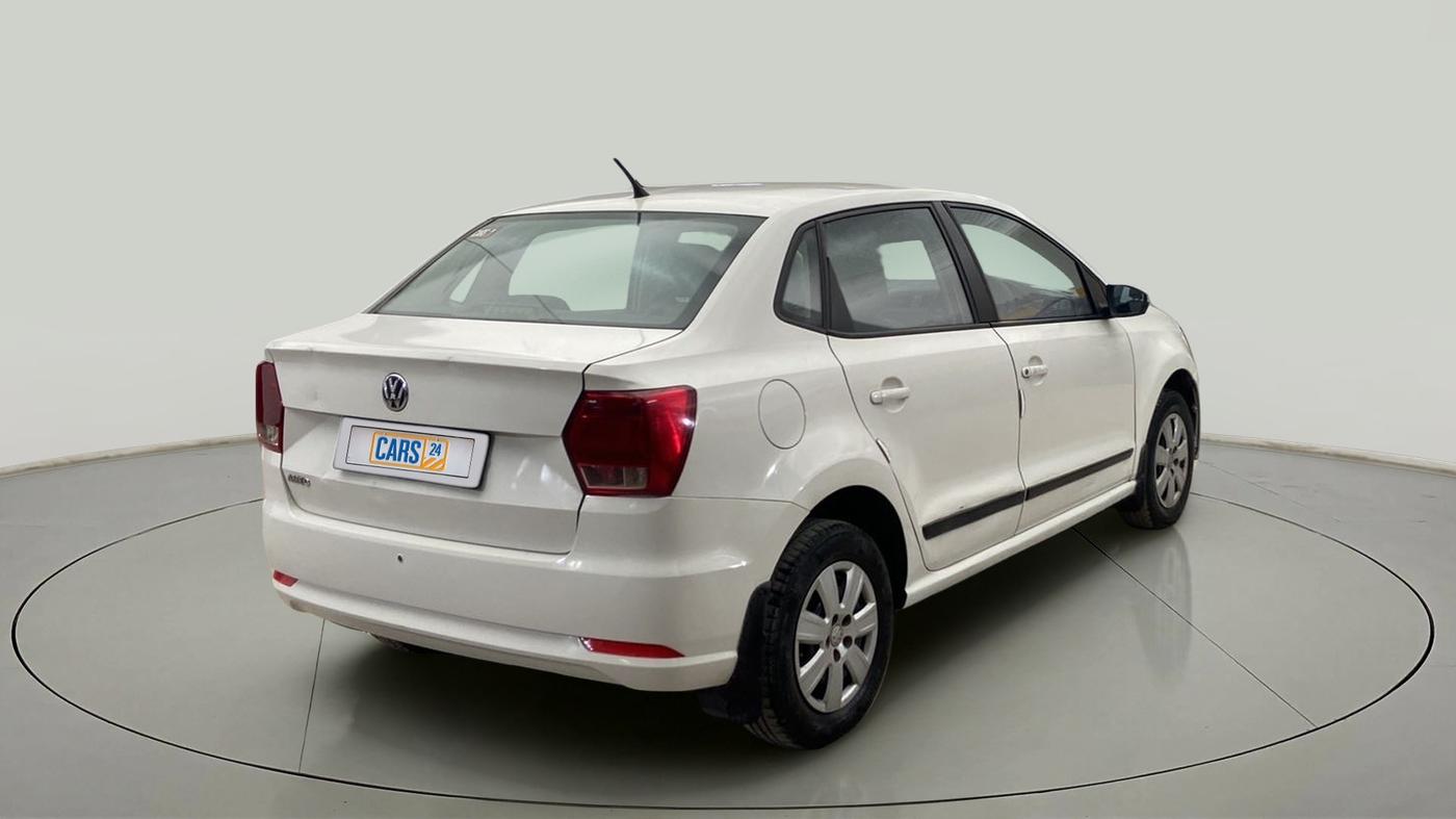 2017 Volkswagen Ameo TRENDLINE 1.2L, Petrol, Manual, 67,835 km, Right Back Diagonal