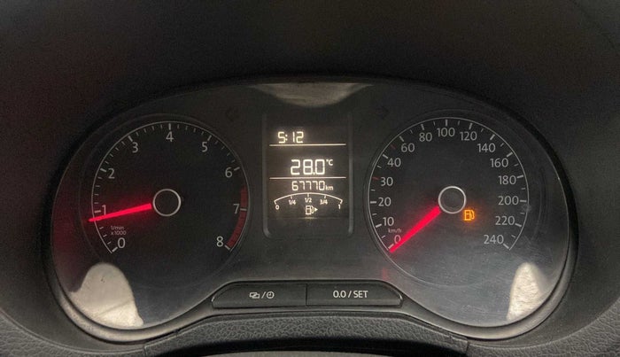 2017 Volkswagen Ameo TRENDLINE 1.2L, Petrol, Manual, 67,835 km, Odometer Image