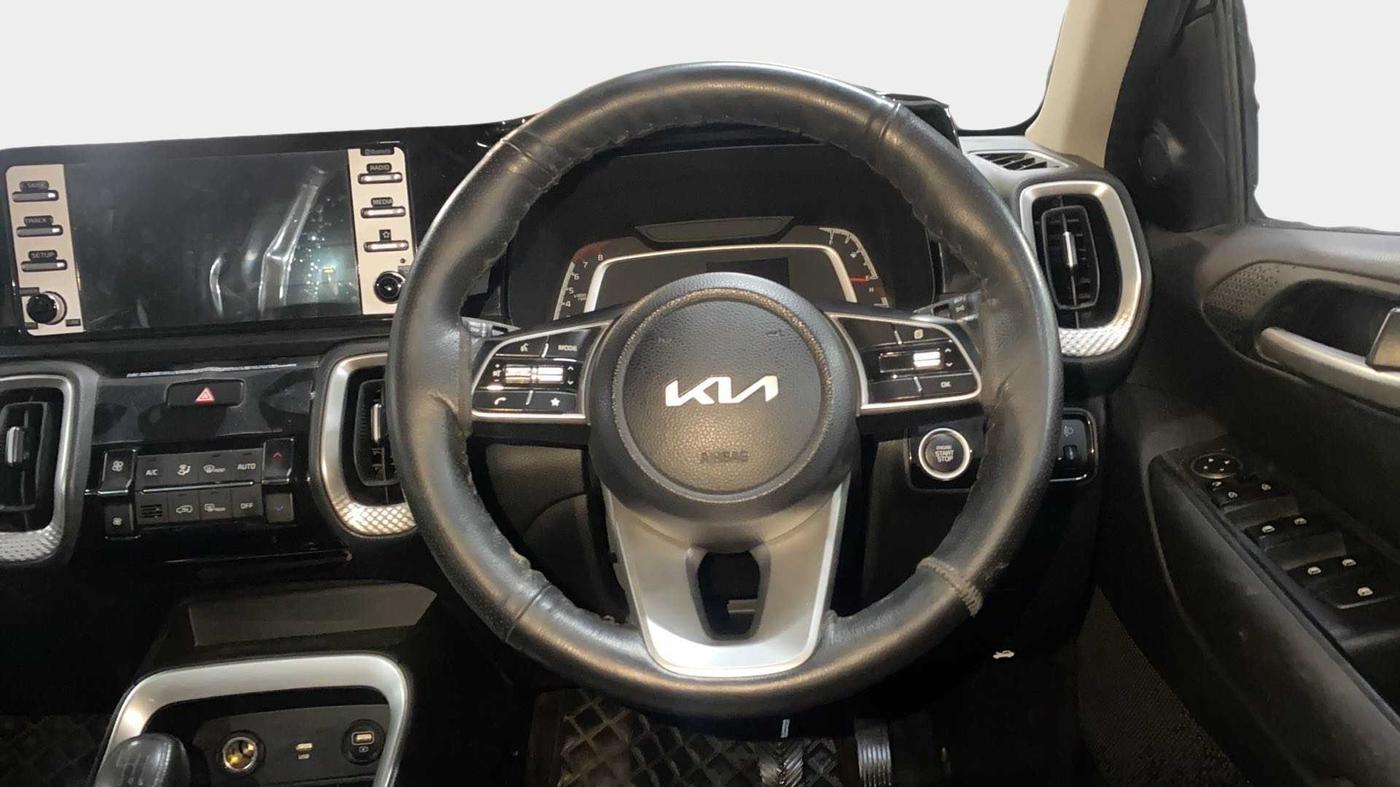 2023 KIA SONET HTK PLUS 1.0 IMT, Petrol, Manual, 12,376 km, Steering Wheel Close Up