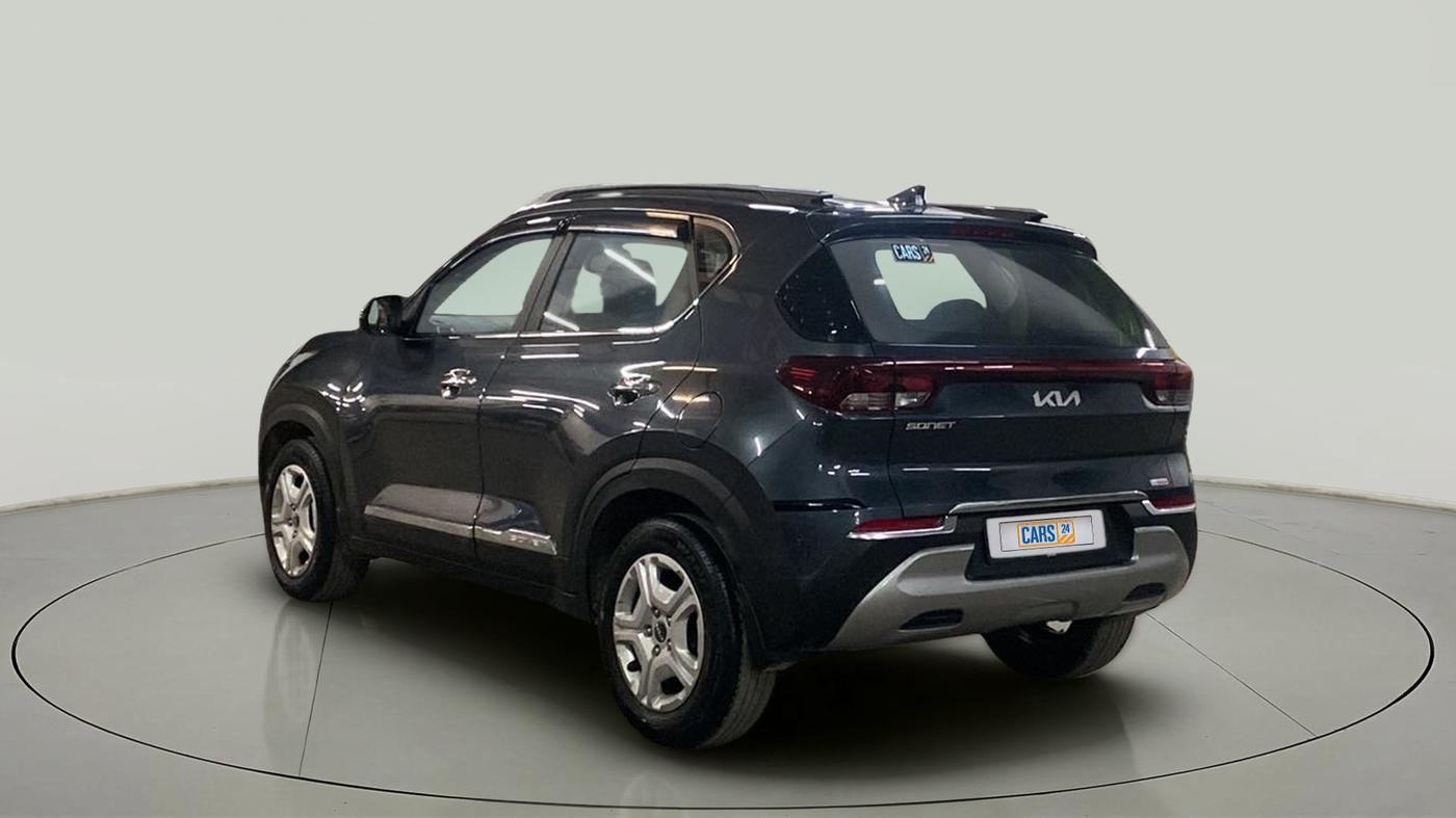 2023 KIA SONET HTK PLUS 1.0 IMT, Petrol, Manual, 12,376 km, Left Back Diagonal