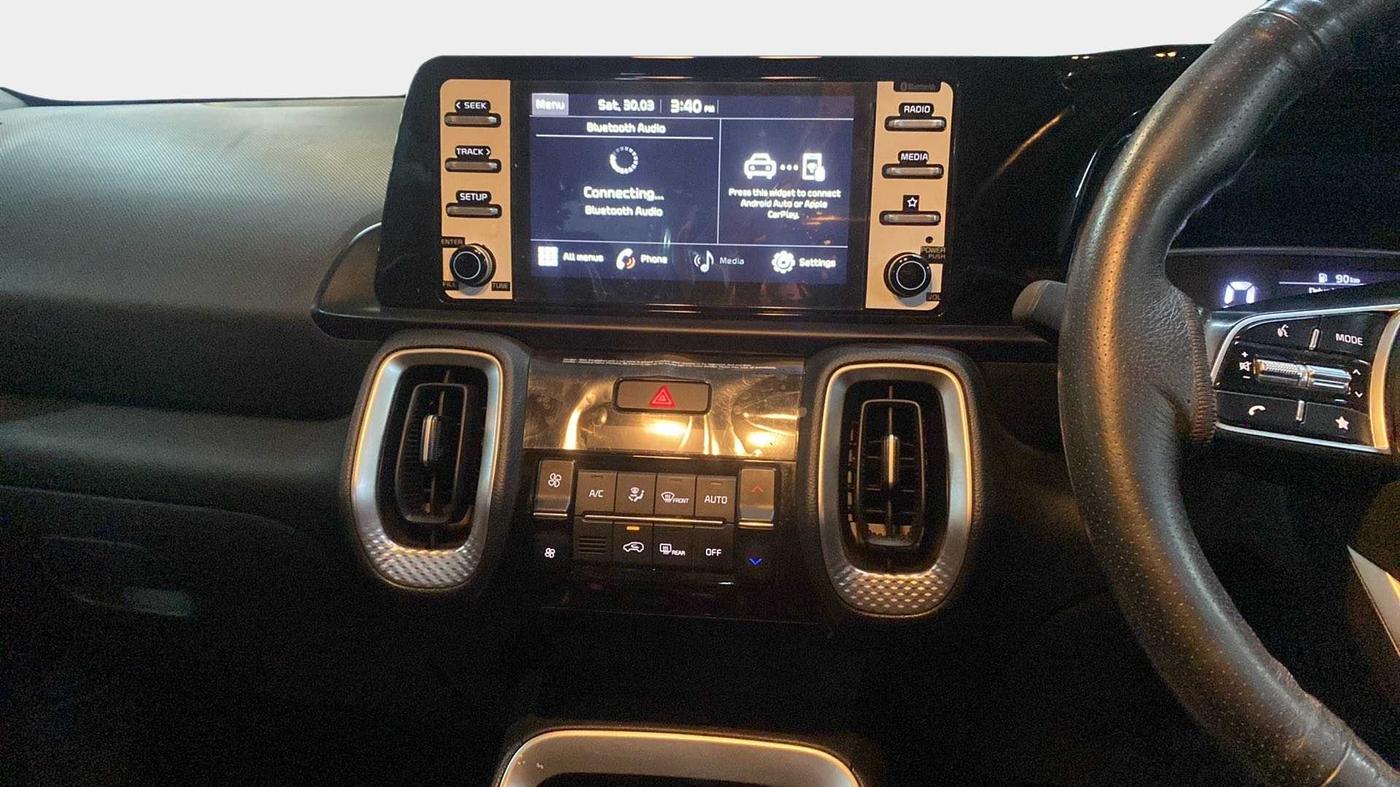 2023 KIA SONET HTK PLUS 1.0 IMT, Petrol, Manual, 12,376 km, Air Conditioner
