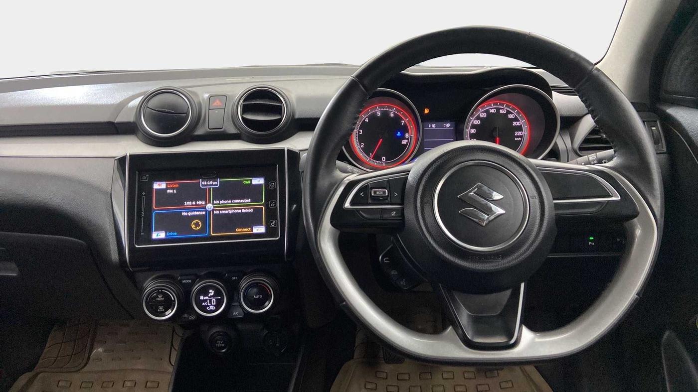 2018 Maruti Swift ZXI PLUS, Petrol, Manual, 30,355 km, Steering Wheel Close Up