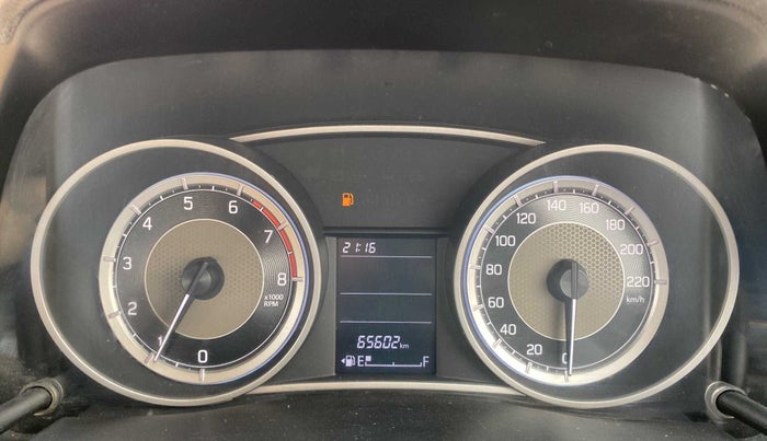 2017 Maruti Dzire VXI, Petrol, Manual, 65,593 km, Odometer Image