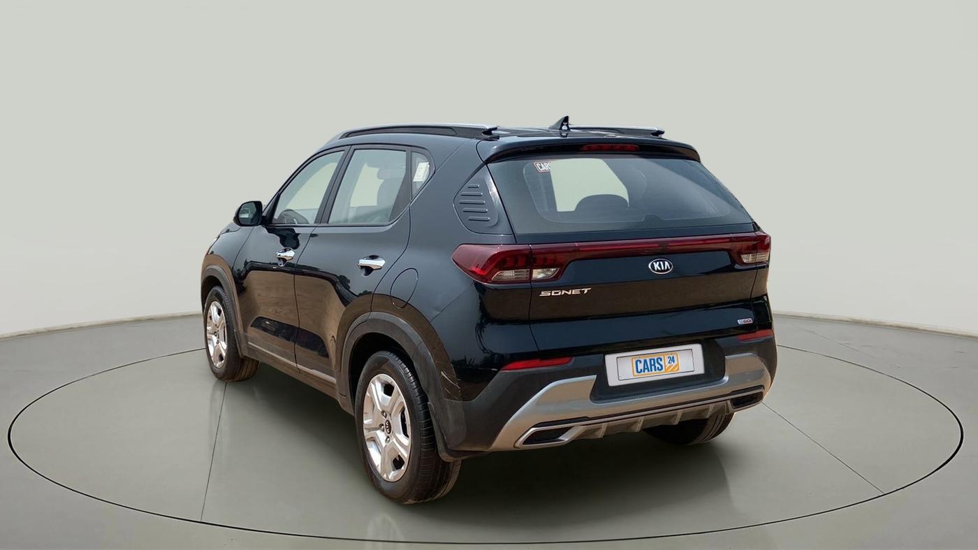 2020 KIA SONET HTX 1.0 IMT, Petrol, Manual, 29,736 km, Left Back Diagonal