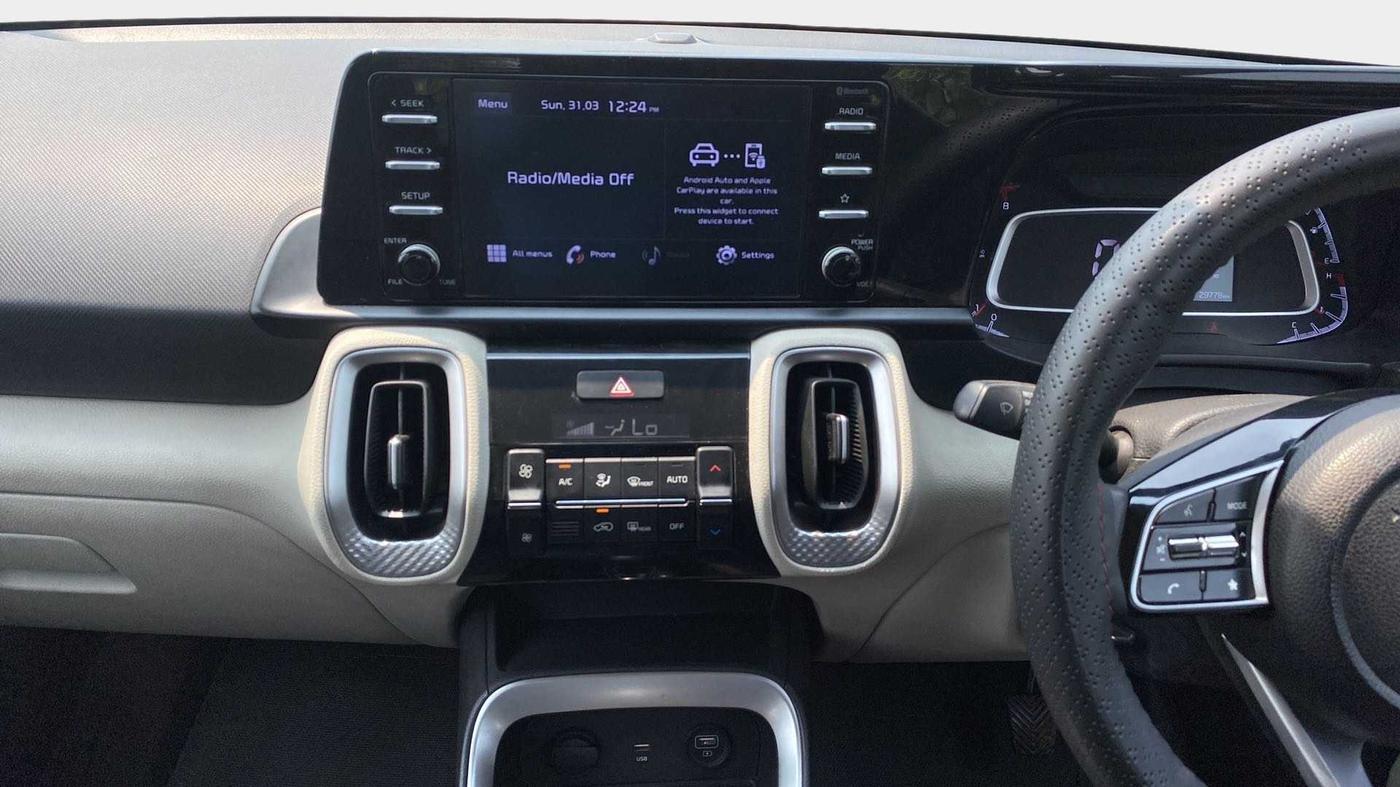 2020 KIA SONET HTX 1.0 IMT, Petrol, Manual, 29,736 km, Air Conditioner