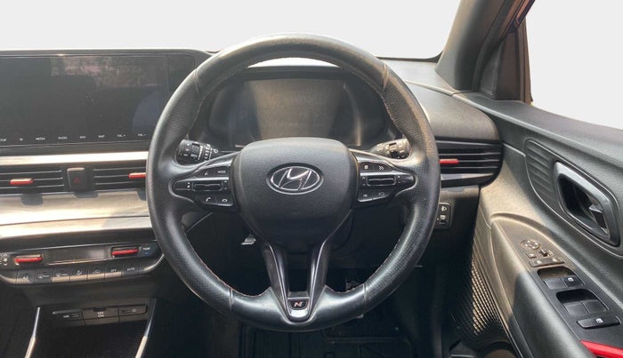 2021 Hyundai NEW I20 N LINE N8 1.0 TURBO GDI IMT, Petrol, Manual, 28,212 km, Steering Wheel Close Up