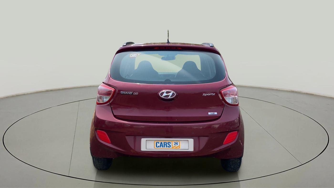 2015 Hyundai Grand i10 SPORTZ 1.2 KAPPA VTVT, Petrol, Manual, 87,658 km, Back/Rear