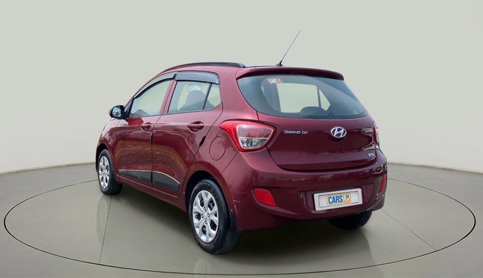 2015 Hyundai Grand i10 SPORTZ 1.2 KAPPA VTVT, Petrol, Manual, 87,658 km, Left Back Diagonal