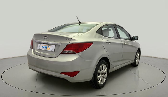2015 Hyundai Verna FLUIDIC 4S 1.6 VTVT S, Petrol, Manual, 79,862 km, Right Back Diagonal