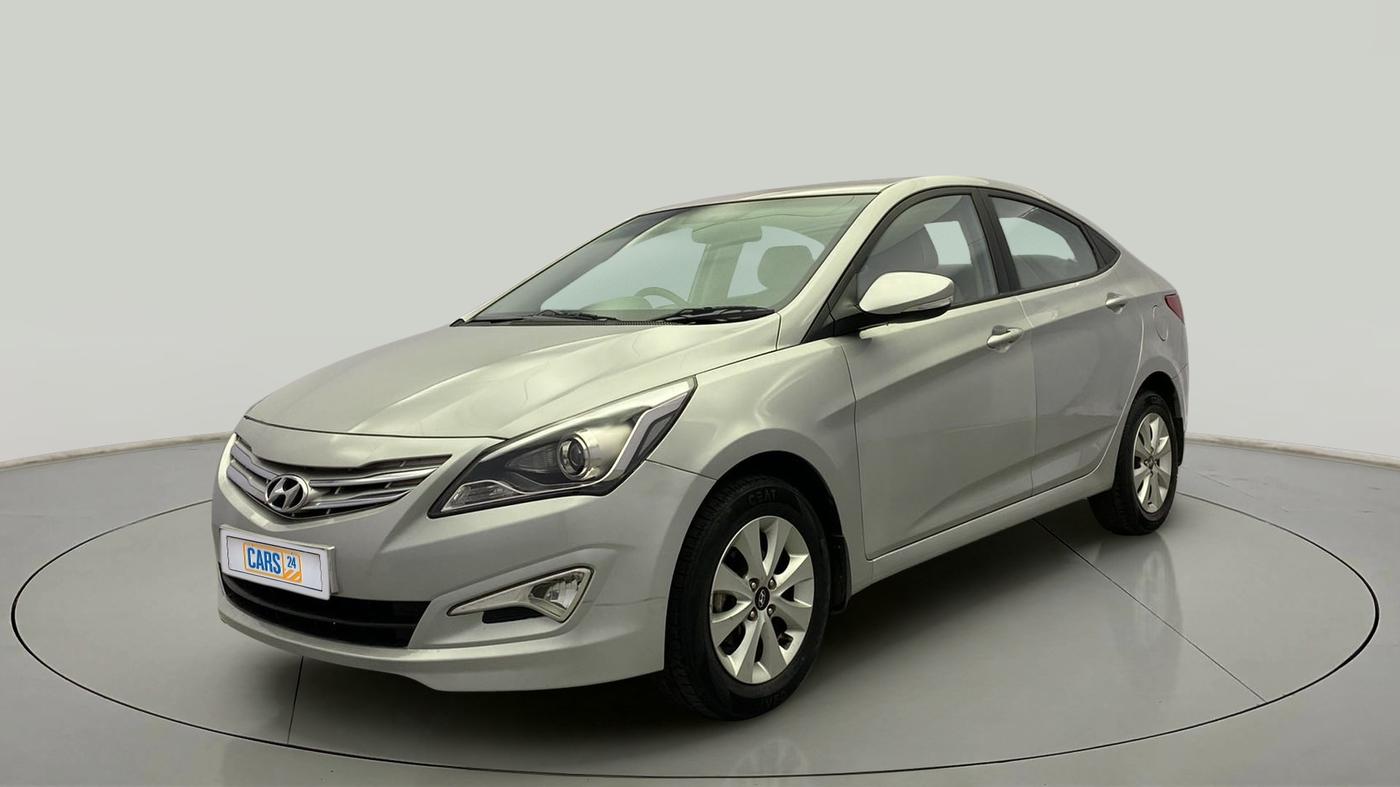 2015 Hyundai Verna FLUIDIC 4S 1.6 VTVT S, Petrol, Manual, 79,862 km, Left Front Diagonal