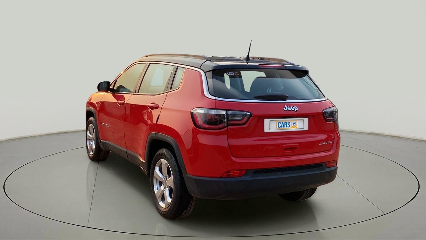 2018 Jeep Compass LIMITED 1.4 PETROL AT, Petrol, Automatic, 12,629 km, Left Back Diagonal