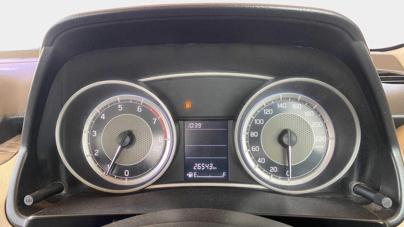 2020 Maruti Dzire VXI, Petrol, Manual, 26,589 km, Odometer Image